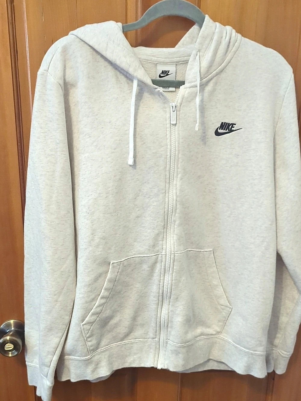 Nike Sportswear Club Fleece Full-Zip Hoodie Gray XL